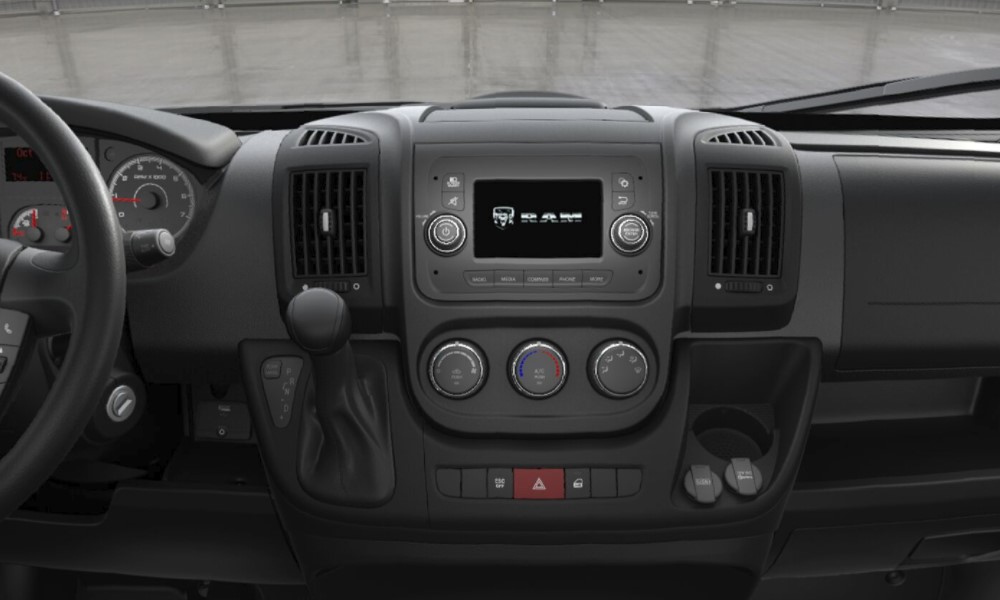 2018 Ram ProMaster 2500 Inteiror Dashbaord Detail